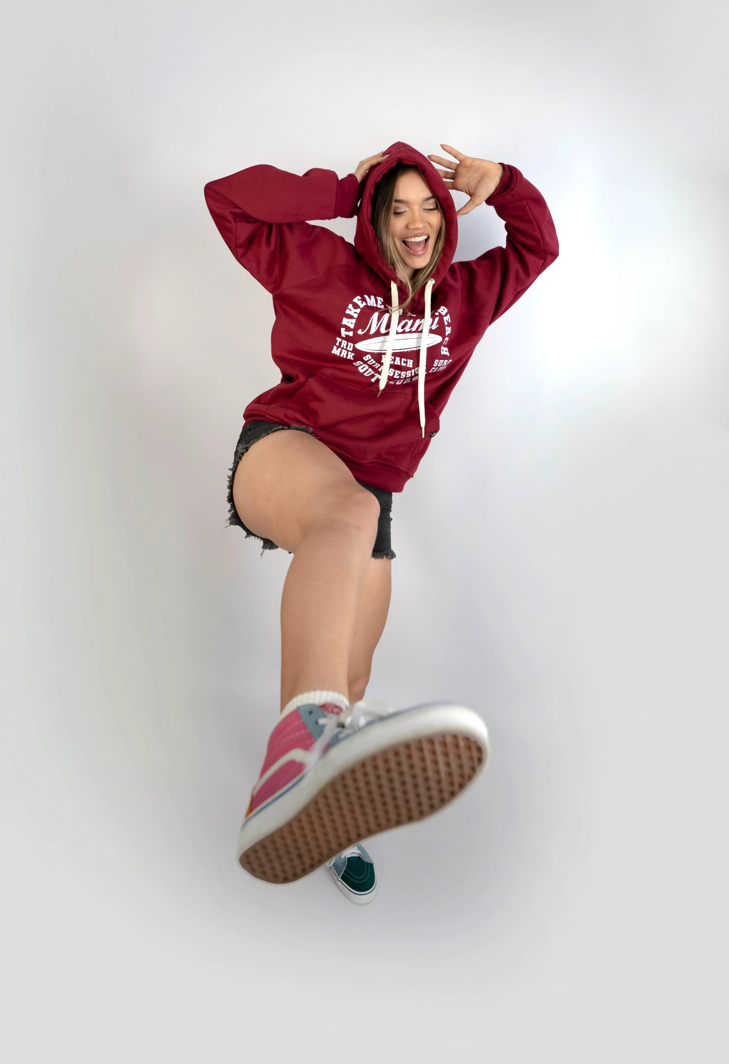 Hoddie Vino Tinto Miami