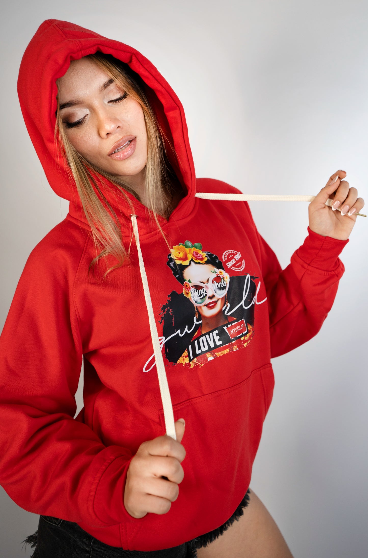 Hoddie Negro Frida