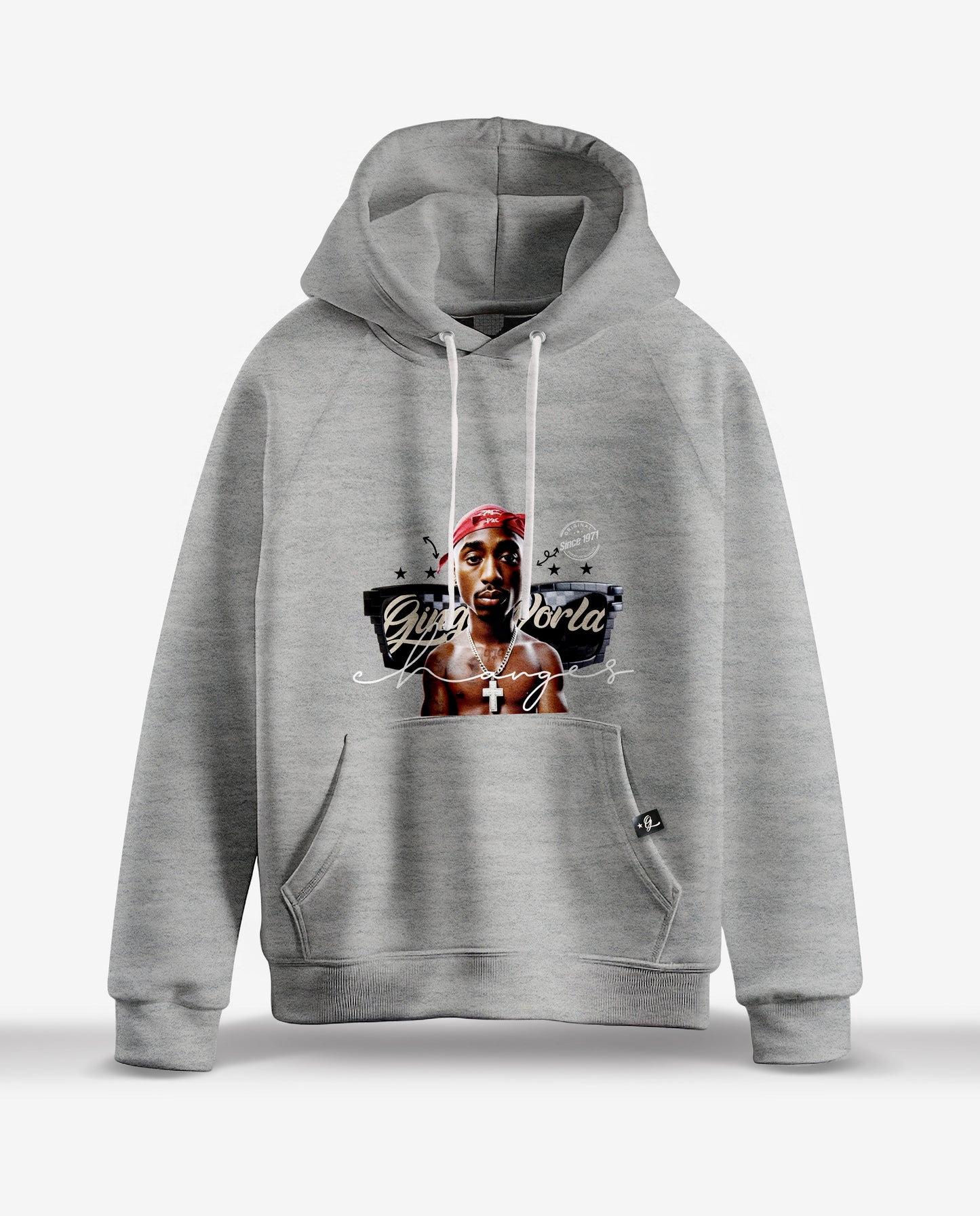 Hoddie Rojo 2pac