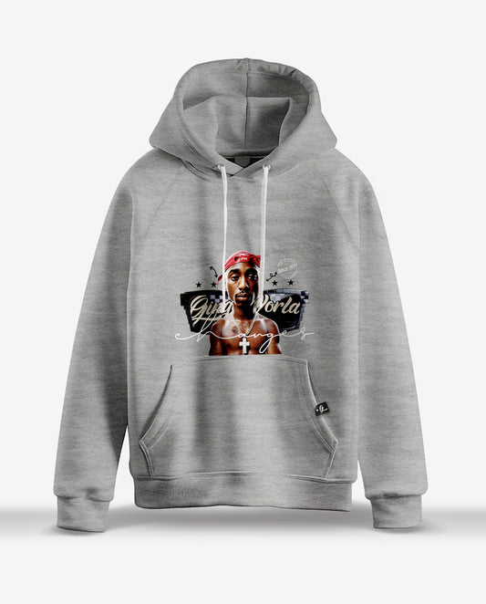 Hoddie Rojo 2pac