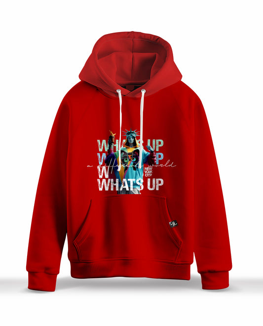 Hoddie Rojo Whatsapp