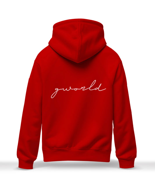 Hoddie Rojo Whatsapp