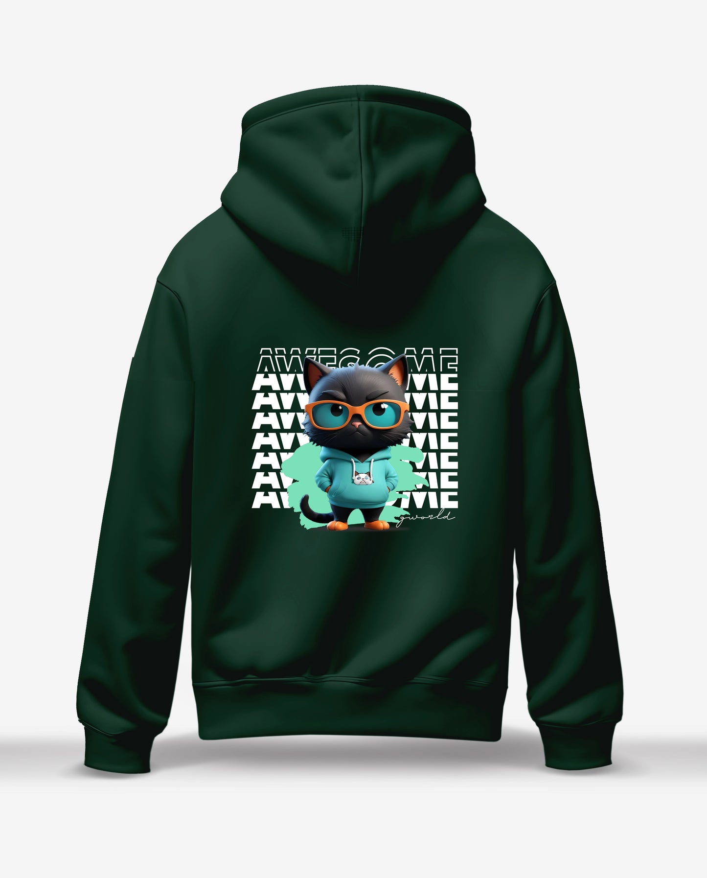 Hoddie Verde Awesome