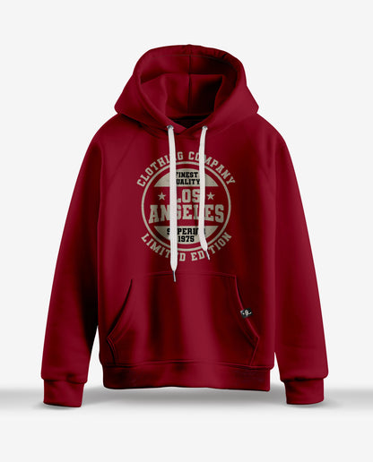 Hoddie Vino Tinto LA