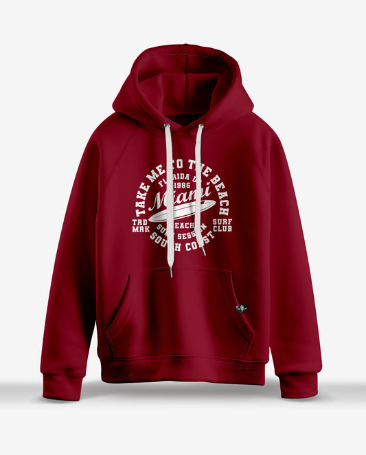 Hoddie Vino Tinto Miami